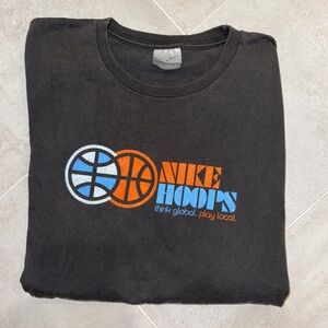 Vintage Nike “think global play local” T shirt